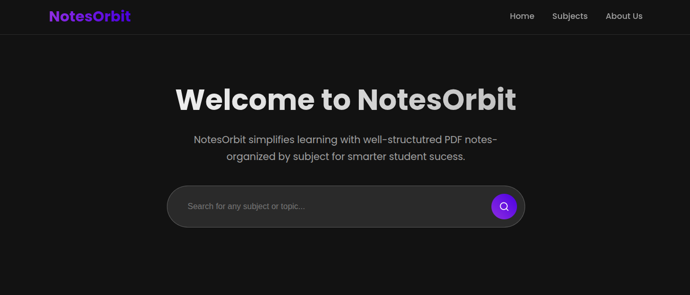 Notes Orbit